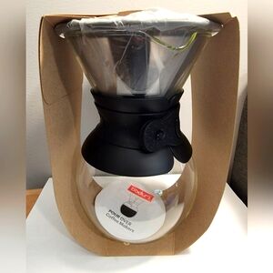 Bodum Pour Over Coffee Maker 8 cups New